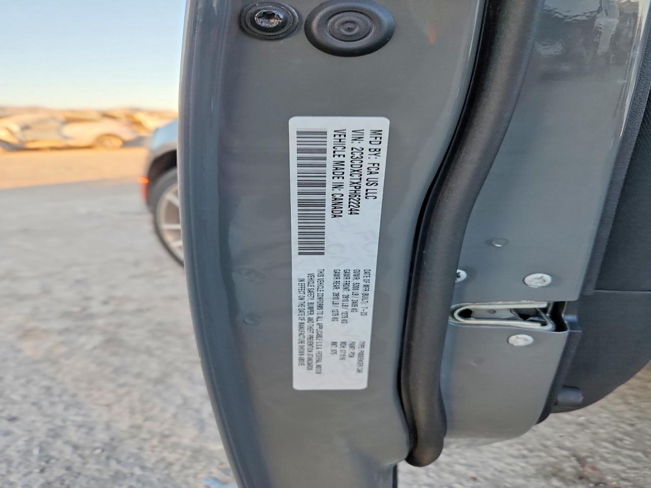 2023 Dodge Charger R - zdjęcie 12