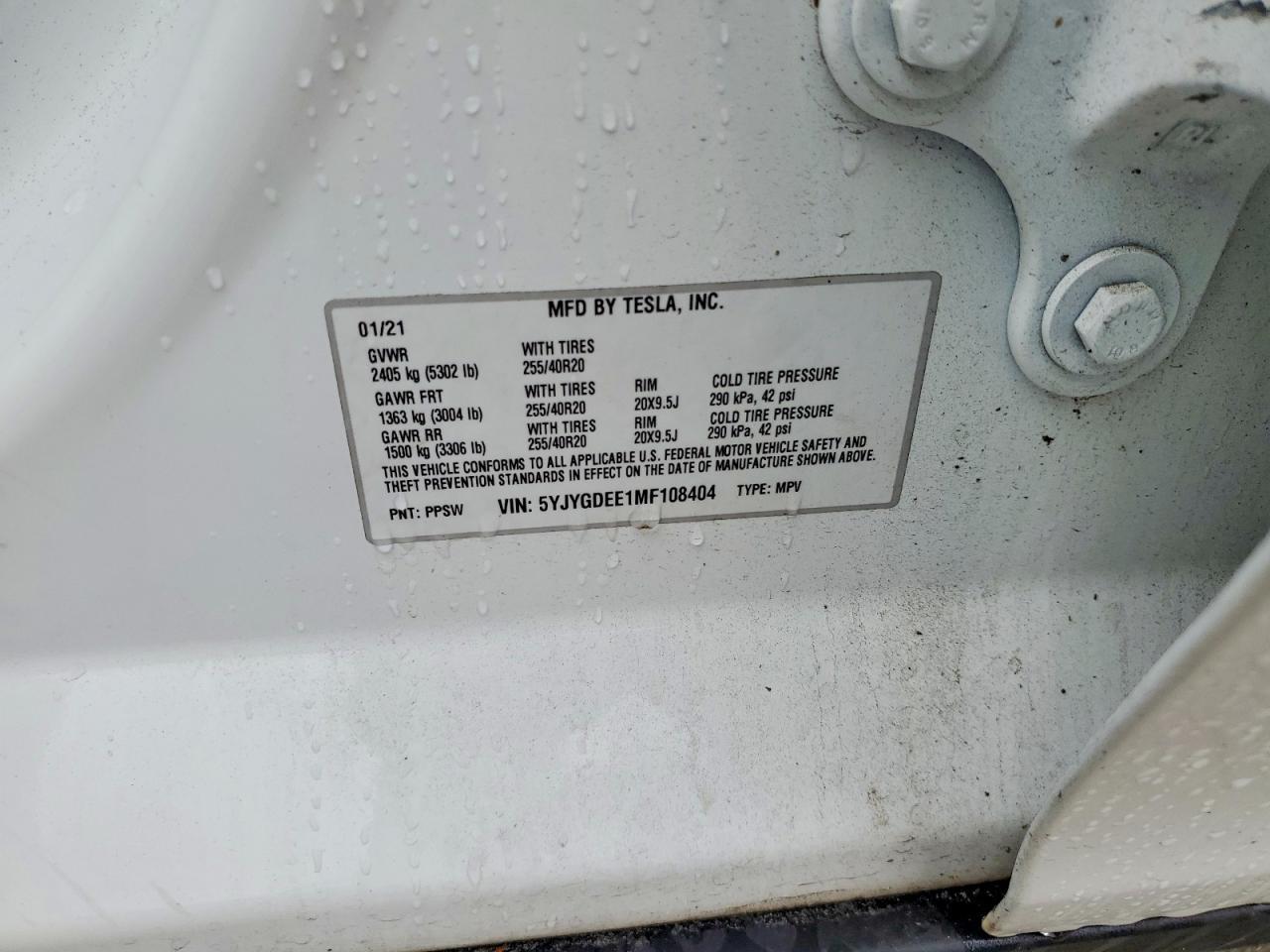 2021 Tesla Model Y - zdjęcie 12