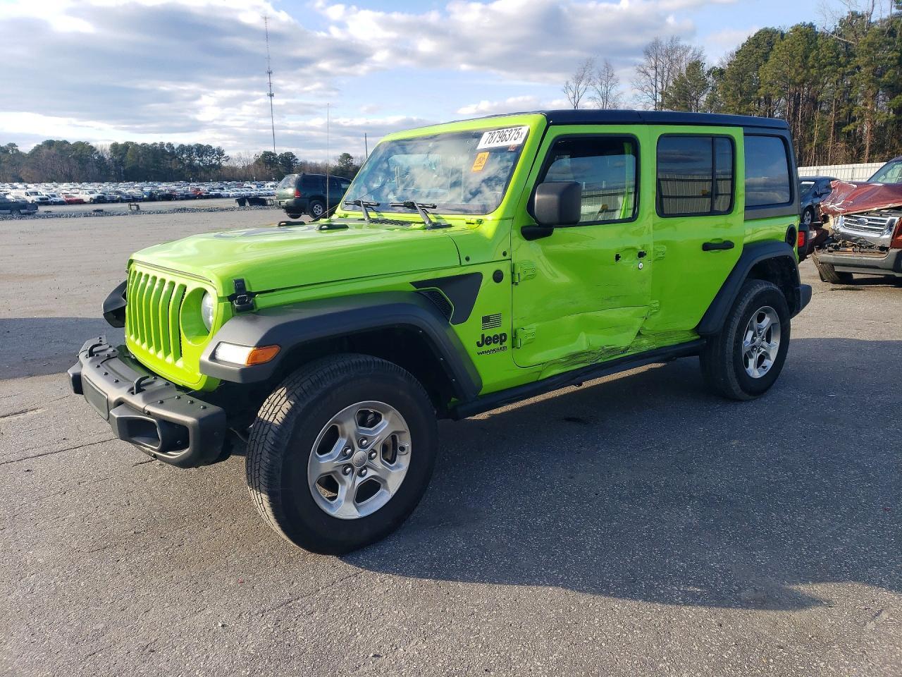2021 Jeep Wrangler Unlimited Sport - zdjęcie główne