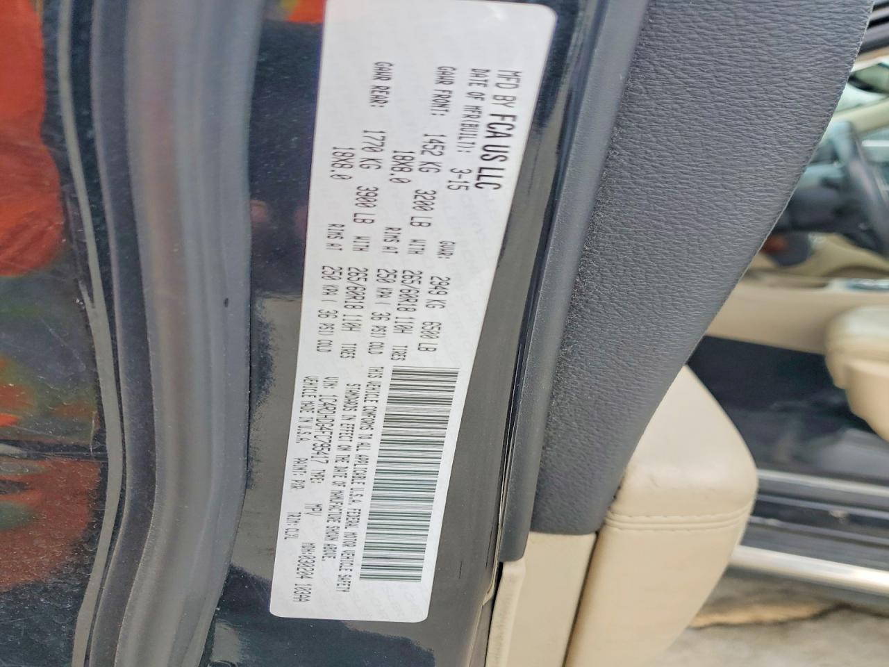 2015 Dodge Durango Limited - zdjęcie 13