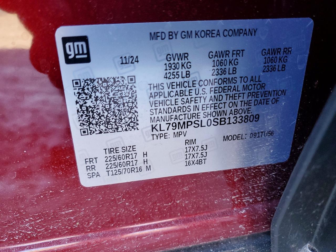 2025 Chevrolet Trailblazer Lt - zdjęcie 13