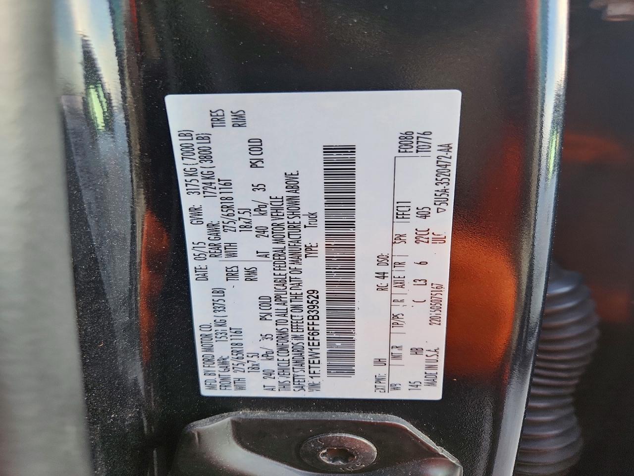 2015 Ford F150 Supercrew - zdjęcie 13