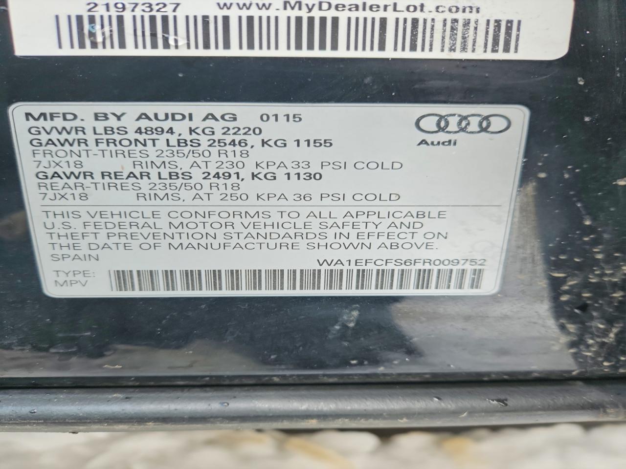 2015 Audi Q3 Premium Plus - zdjęcie 14