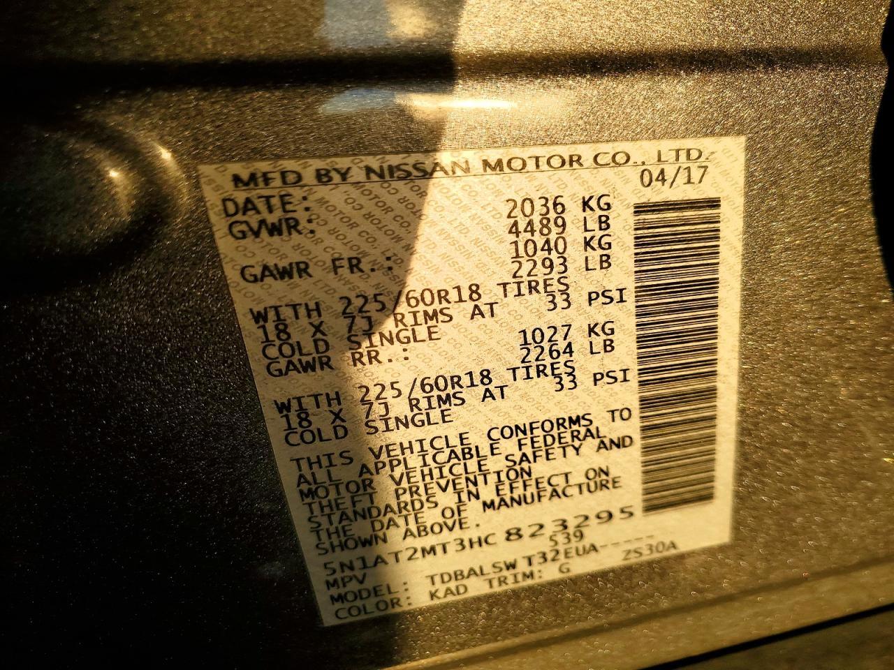 2017 Nissan Rogue Sl - zdjęcie 13