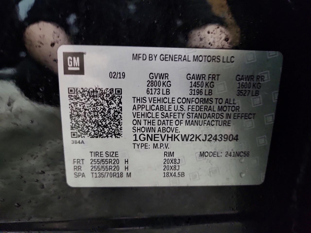 2019 Chevrolet Traverse Lt - zdjęcie 13