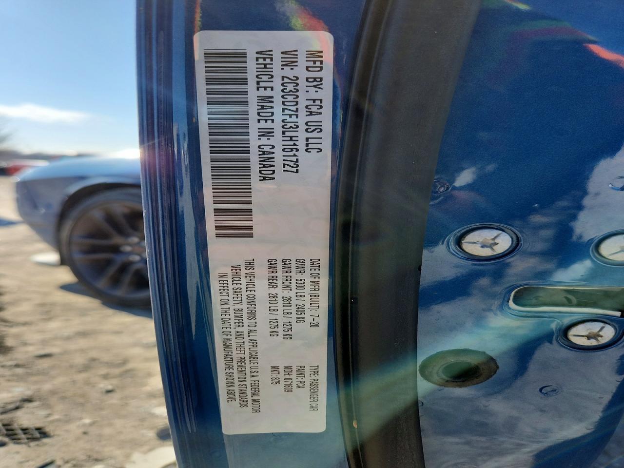 2020 Dodge Challenger - zdjęcie 12