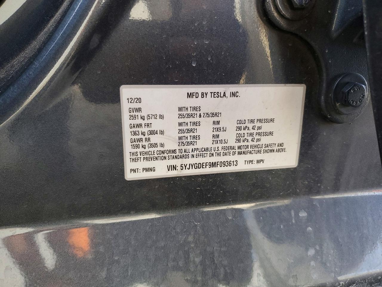 2021 Tesla Model Y - zdjęcie 13