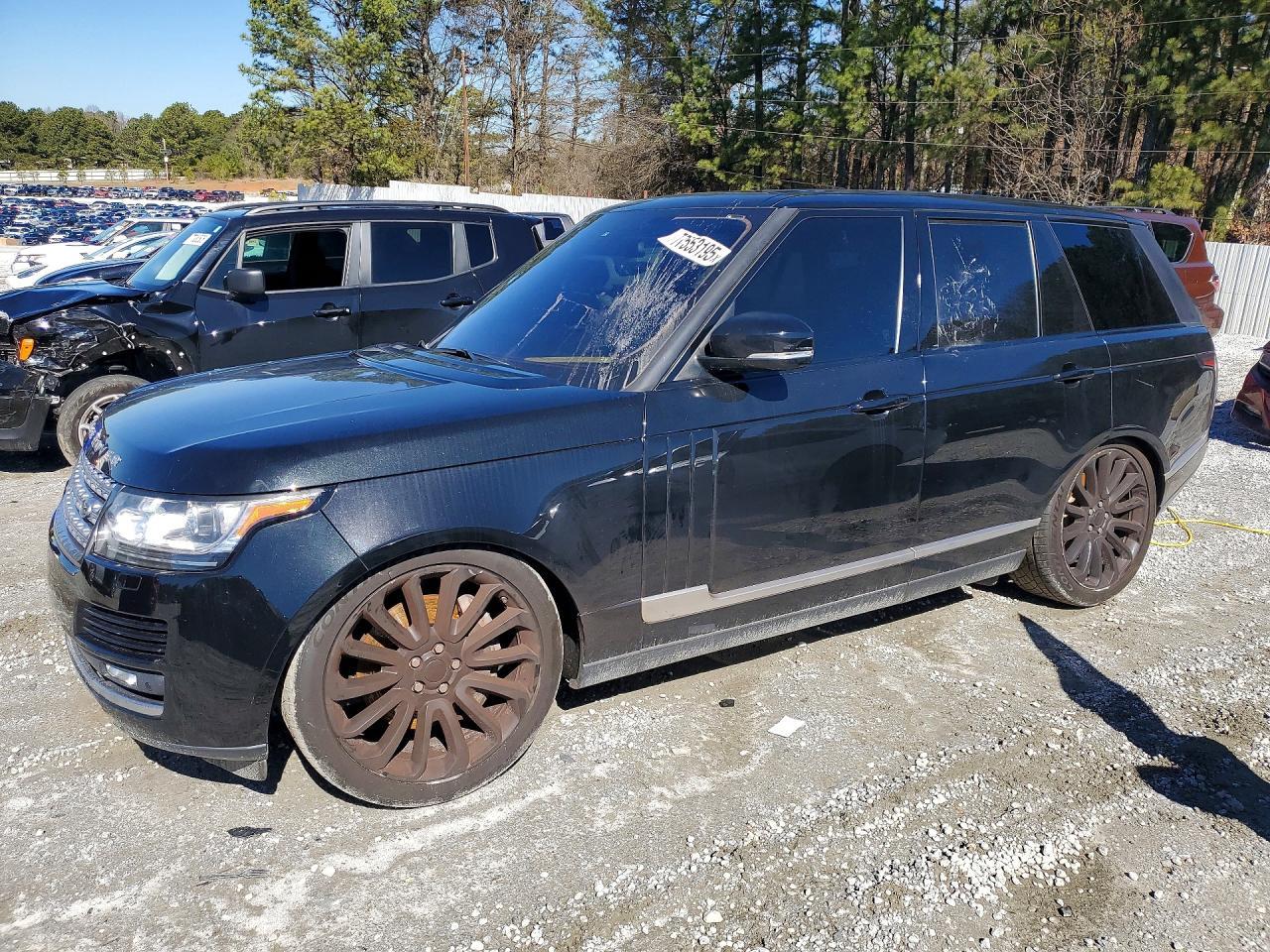 2016 Land Rover Range Rover Supercharged - zdjęcie główne