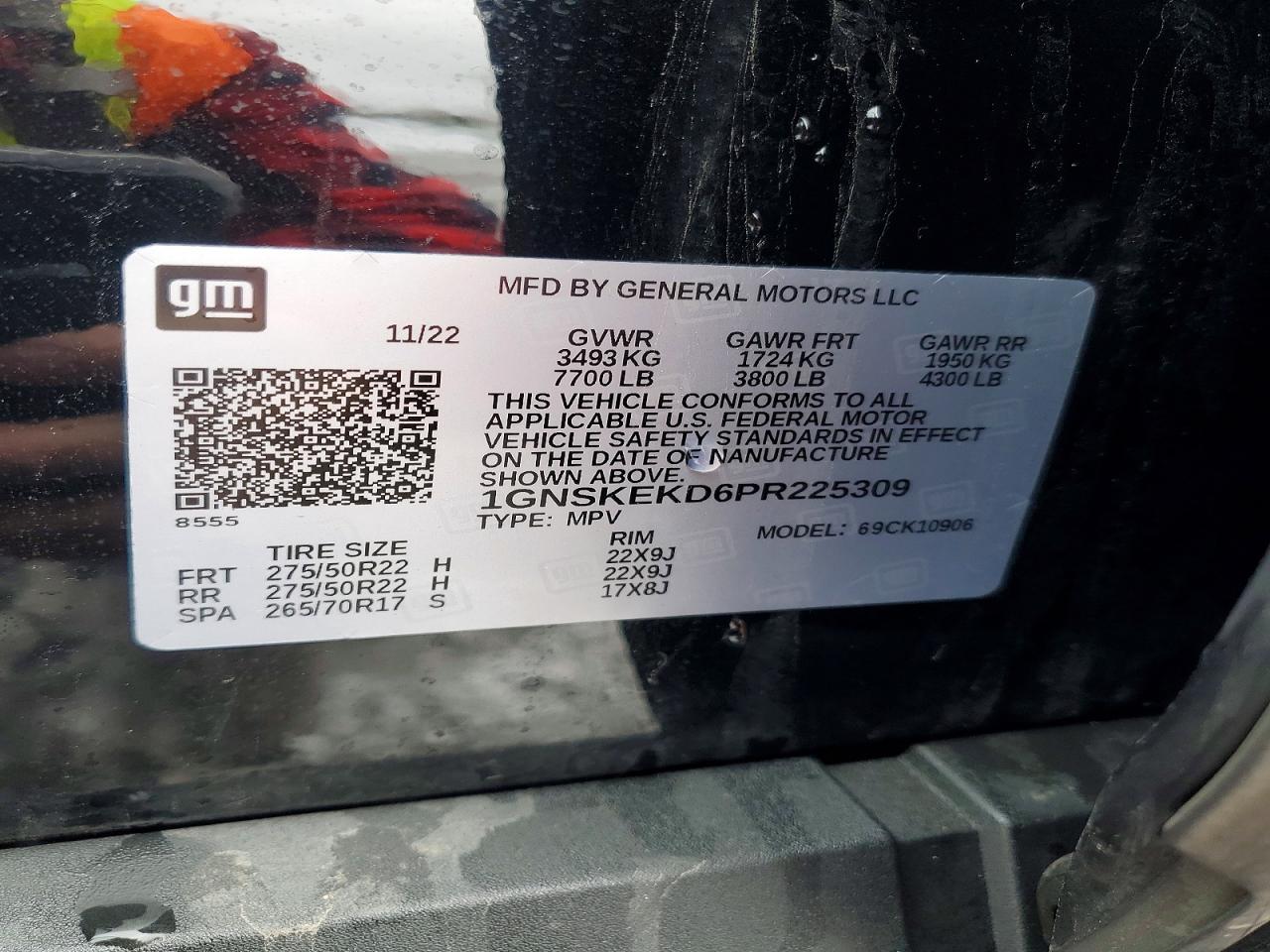 2023 Chevrolet Suburban K1500 Rst - zdjęcie 12