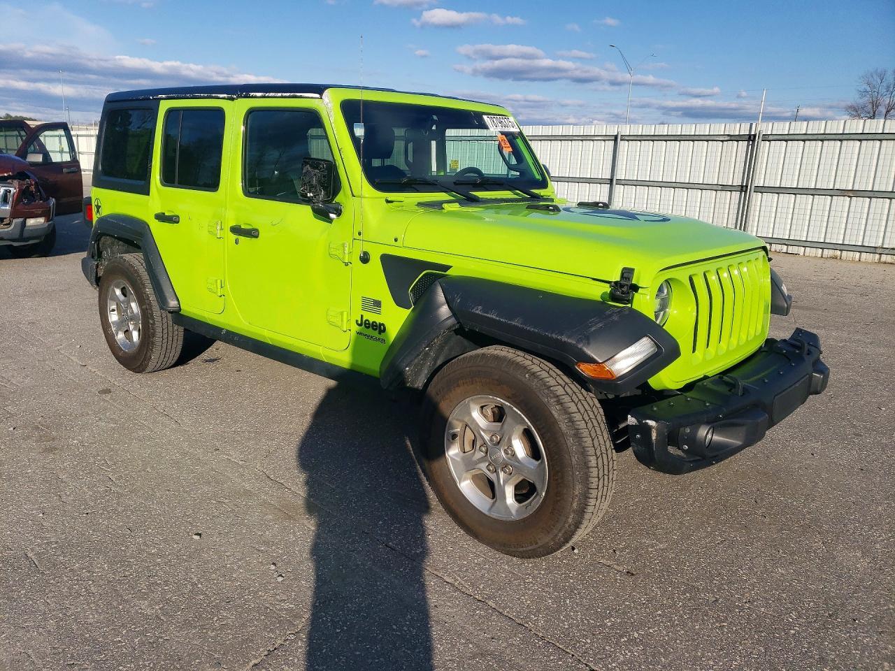 2021 Jeep Wrangler Unlimited Sport - zdjęcie 4