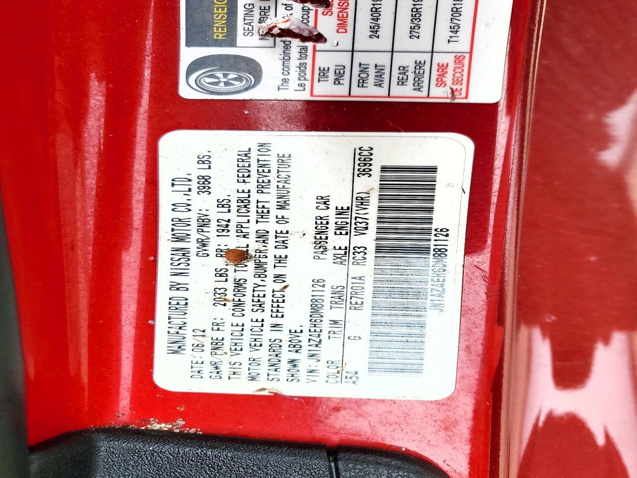 2013 Nissan 370Z Nismo - zdjęcie 12