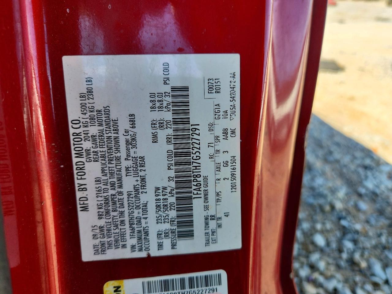 2016 Ford Mustang - zdjęcie 12