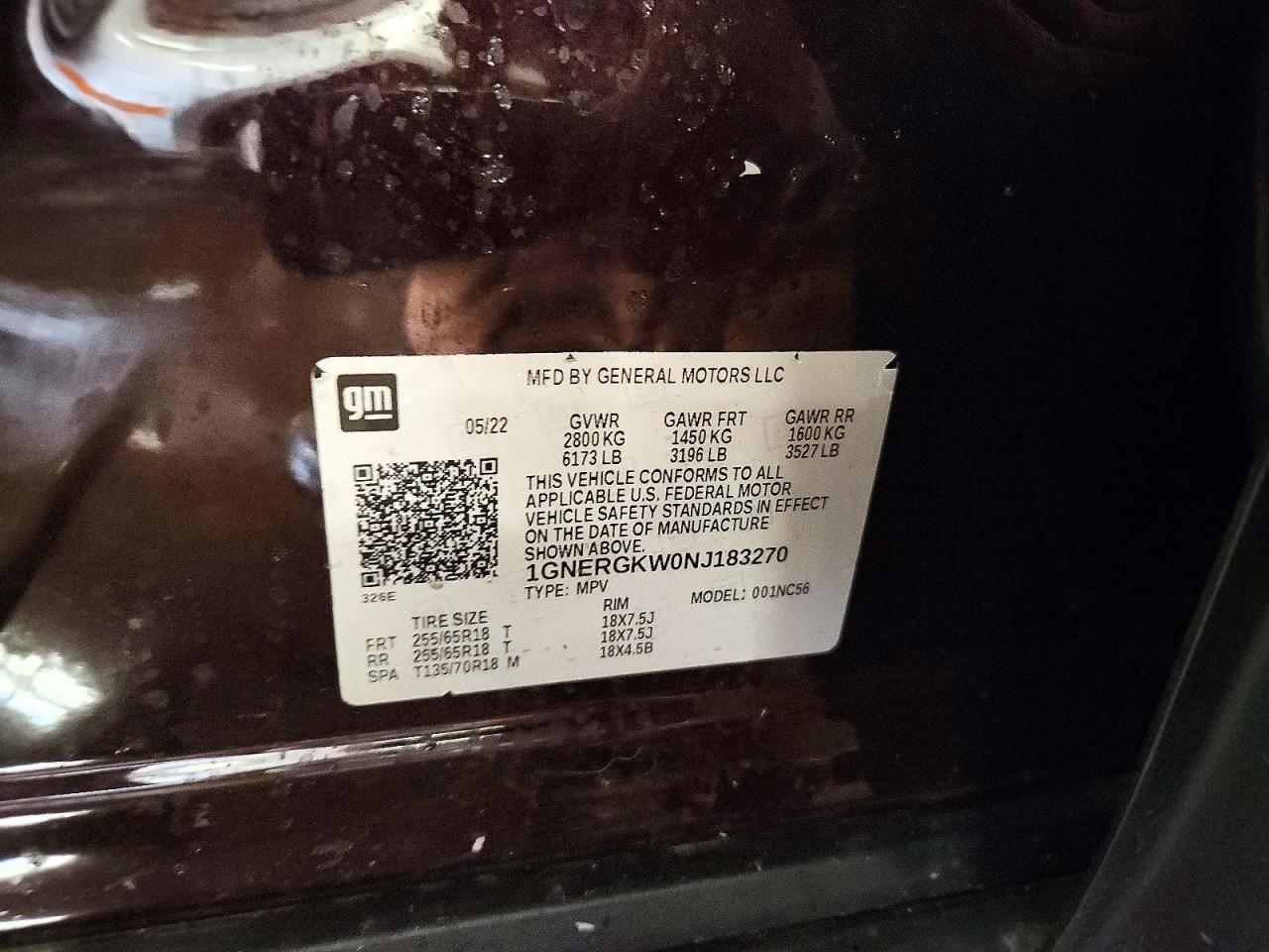 2022 Chevrolet Traverse Lt - zdjęcie 12