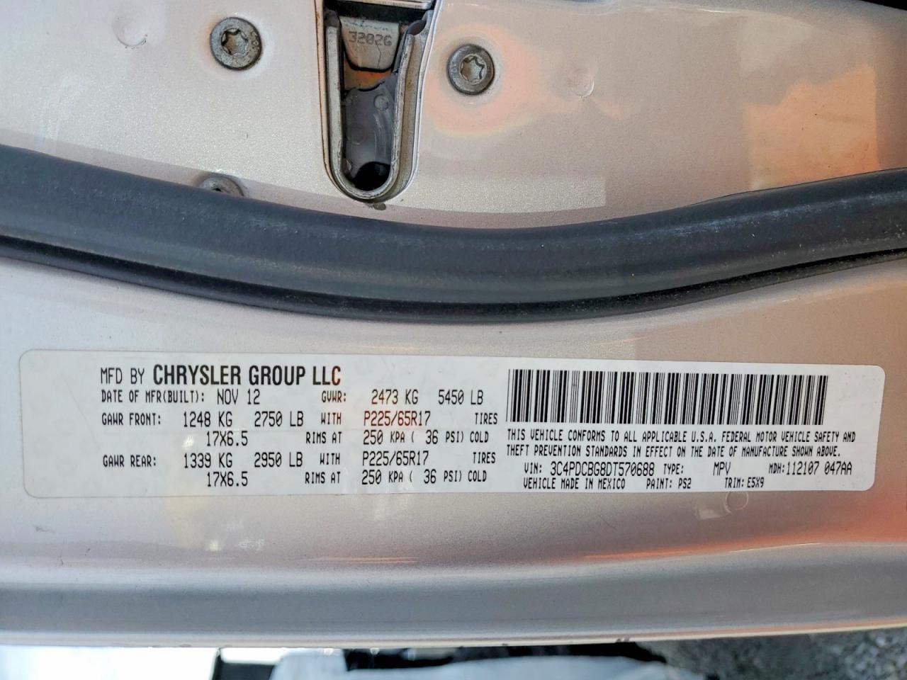 2013 Dodge Journey Sxt - zdjęcie 13