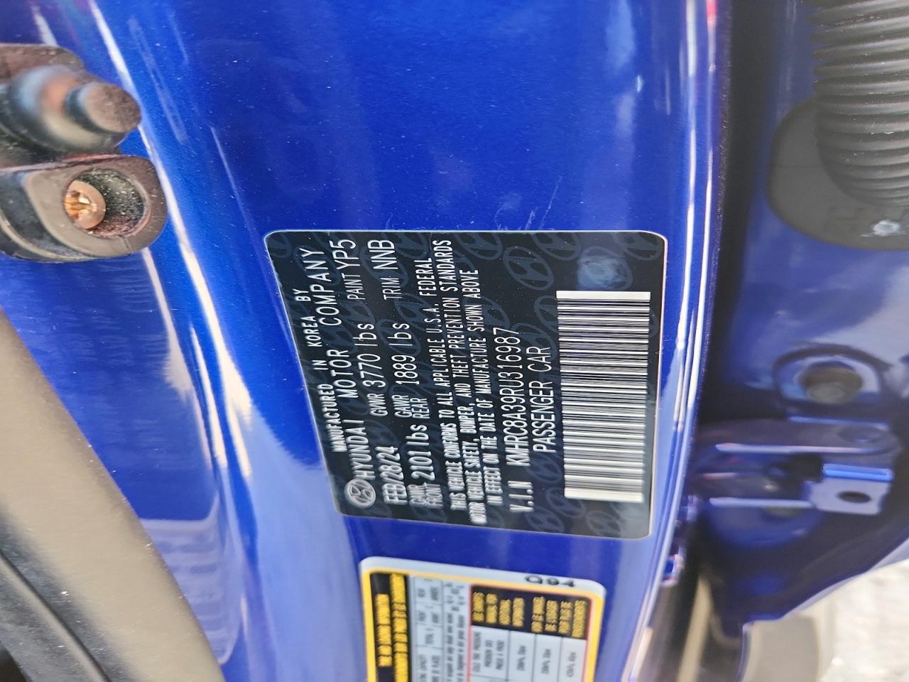 2024 Hyundai Venue Sel - zdjęcie 13