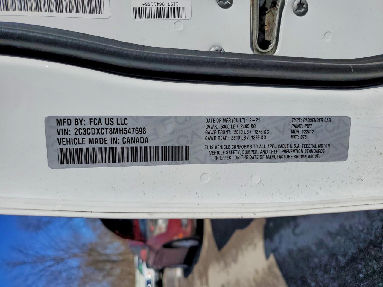 2021 Dodge Charger R/T - zdjęcie 12