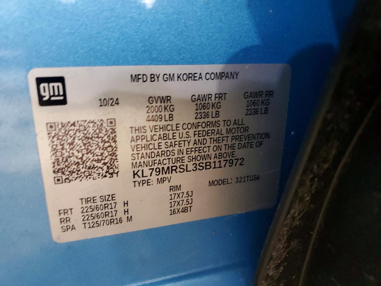 2025 Chevrolet Trailblazer Lt - zdjęcie 13