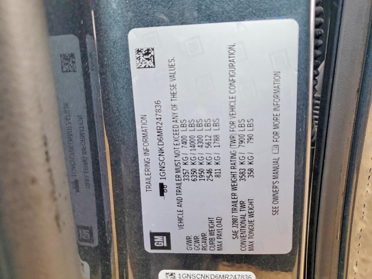 2021 Chevrolet Tahoe C1500 Lt - zdjęcie 13