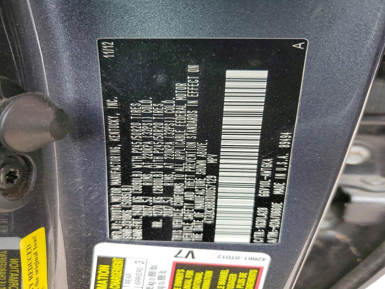 2013 Toyota Venza Limited - zdjęcie 13