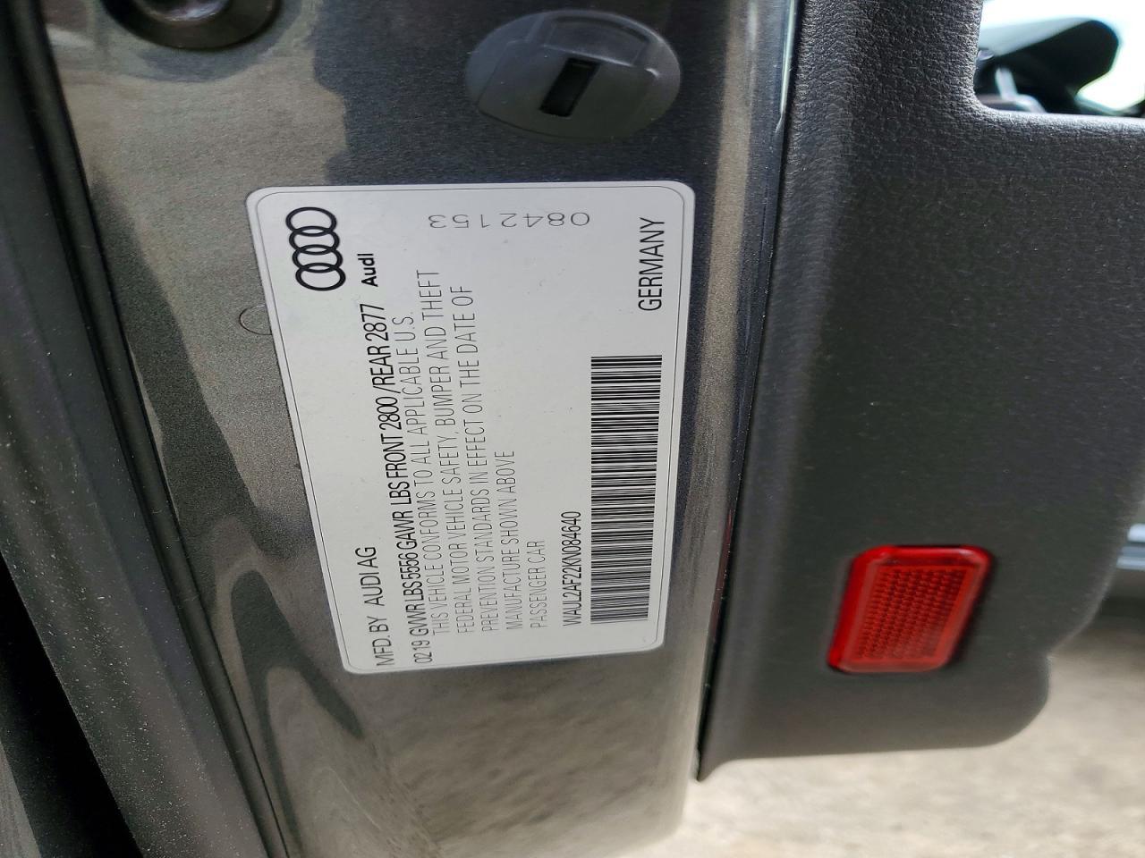 2019 Audi A6 Premium Plus - zdjęcie 12