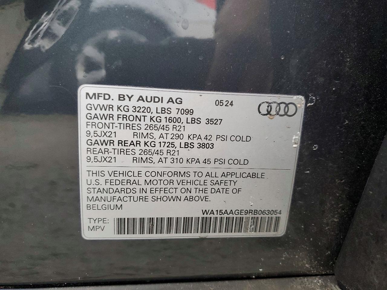 2024 Audi Q8 E-Tron Premium Plus - zdjęcie 13