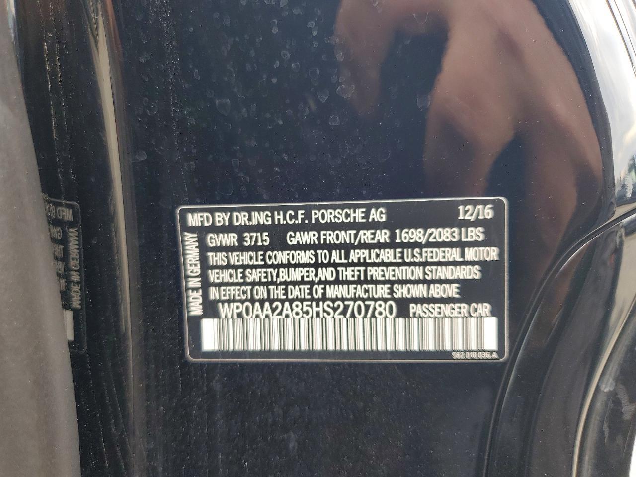 2017 Porsche Cayman - zdjęcie 12