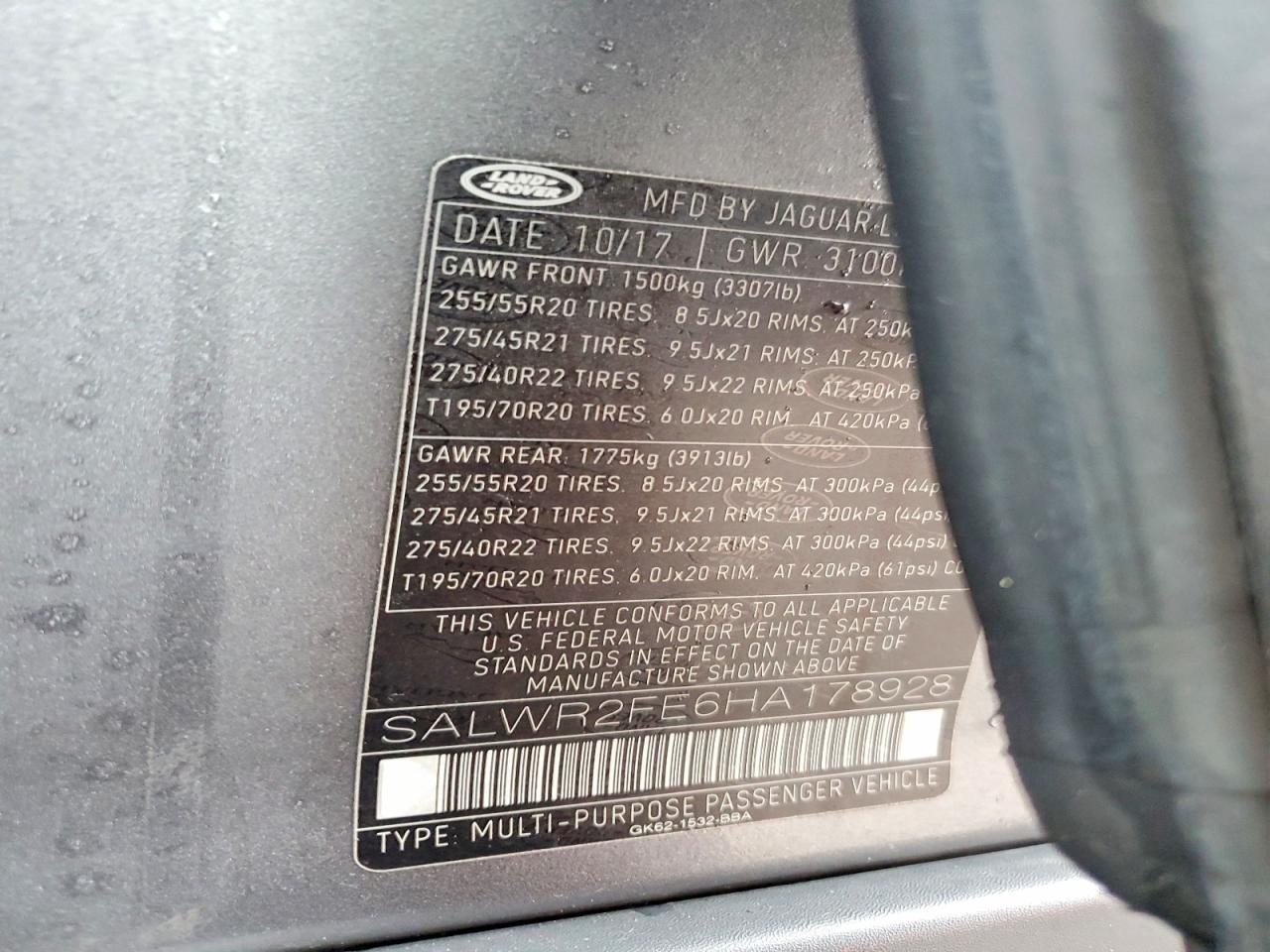 2017 Land Rover Range Rover Sport Sc - zdjęcie 13