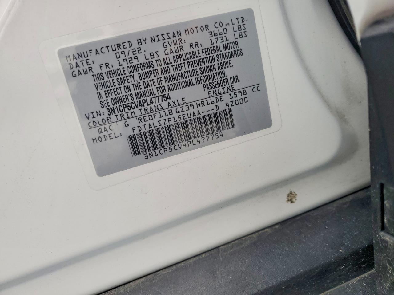 2023 Nissan Kicks Sv - zdjęcie 13