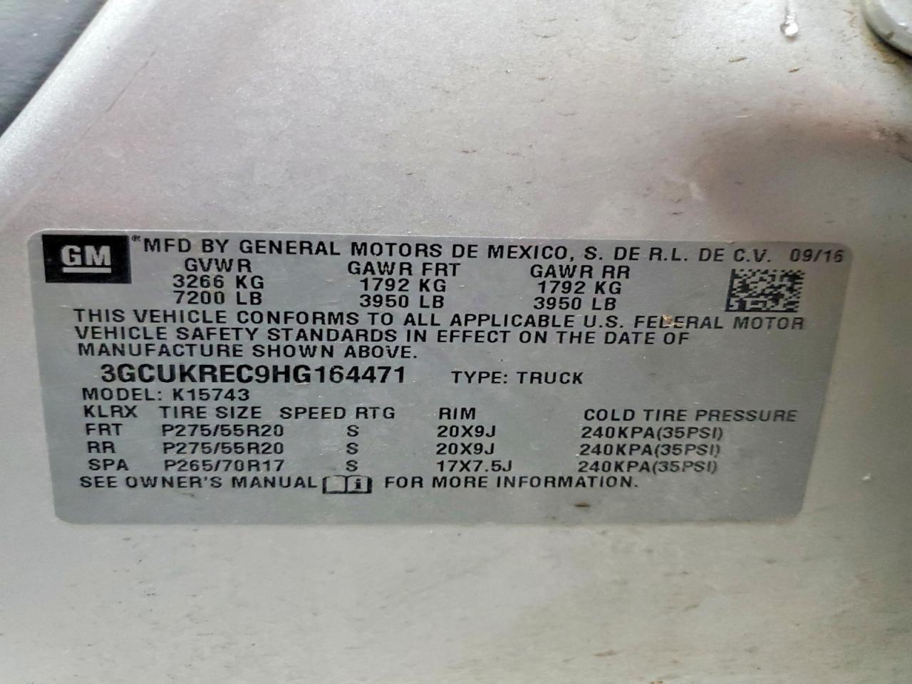 2017 Chevrolet Silverado K1500 Lt - zdjęcie 13