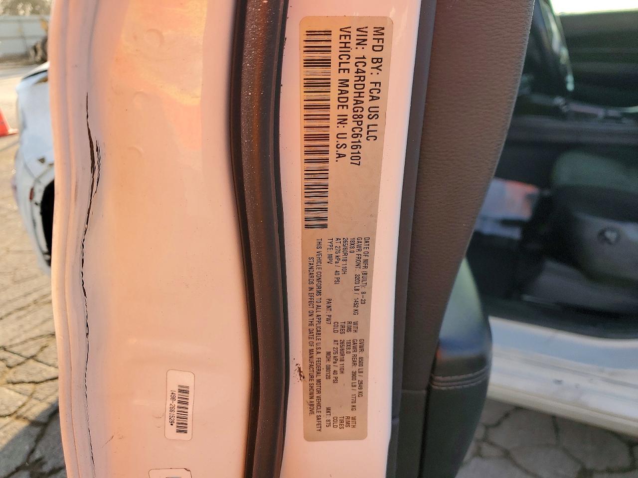 2023 Dodge Durango Sxt - zdjęcie 13