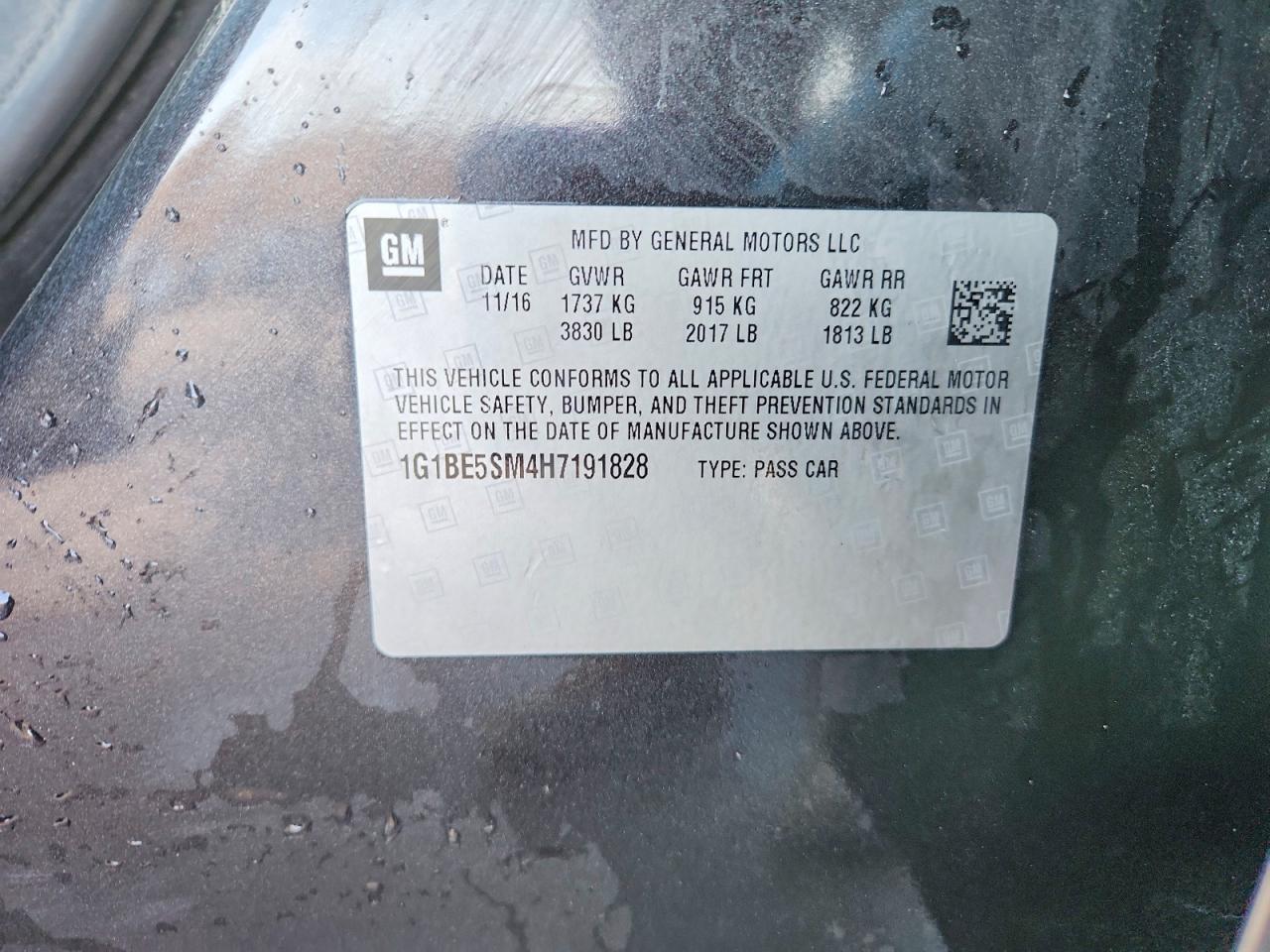 2017 Chevrolet Cruze Lt - zdjęcie 12