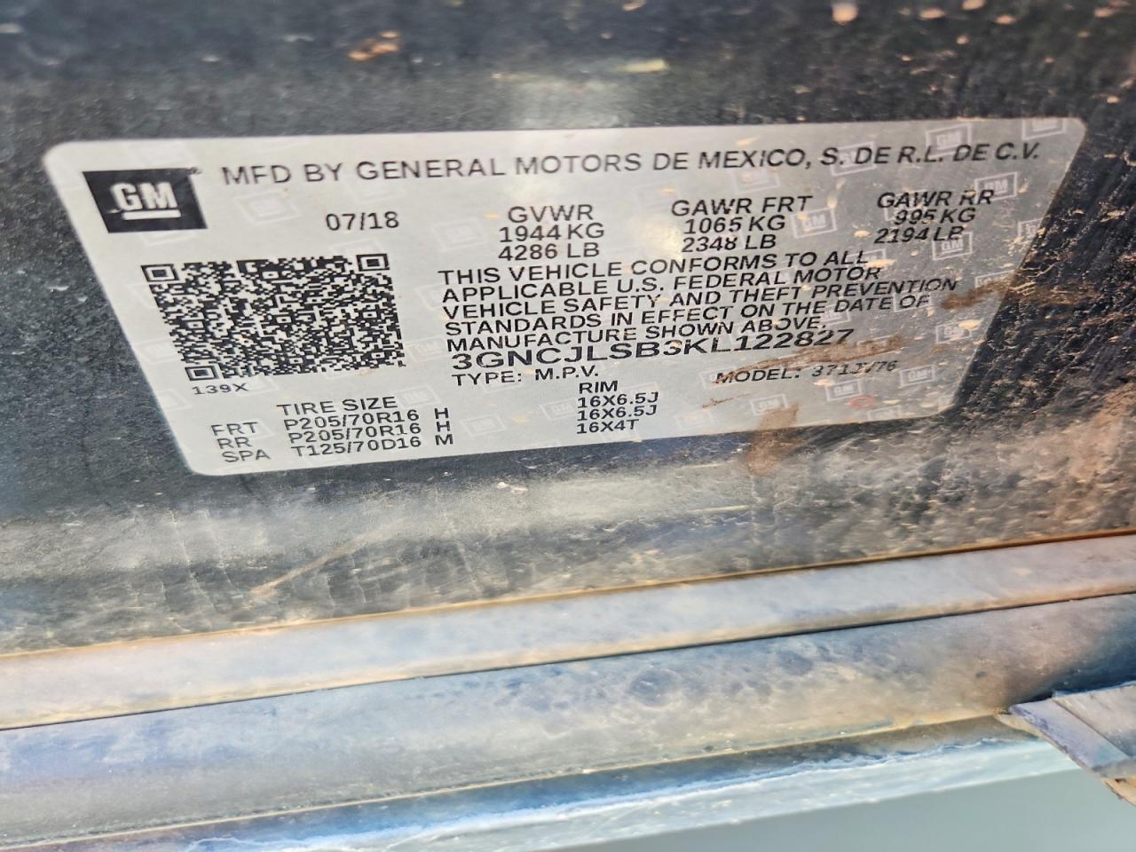 2019 Chevrolet Trax 1Lt - zdjęcie 13