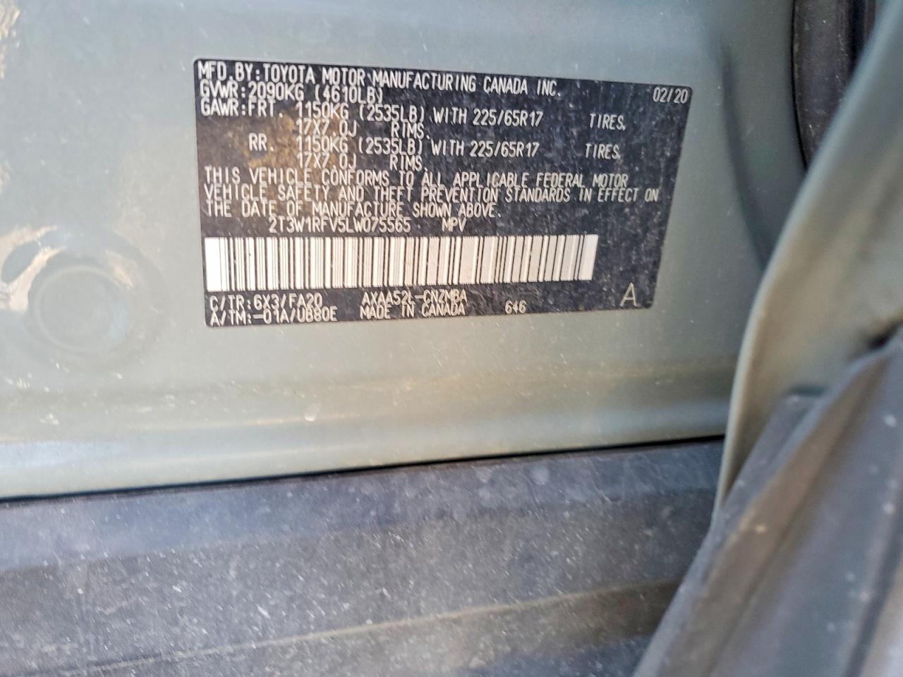 2020 Toyota Rav4 Xle - zdjęcie 13