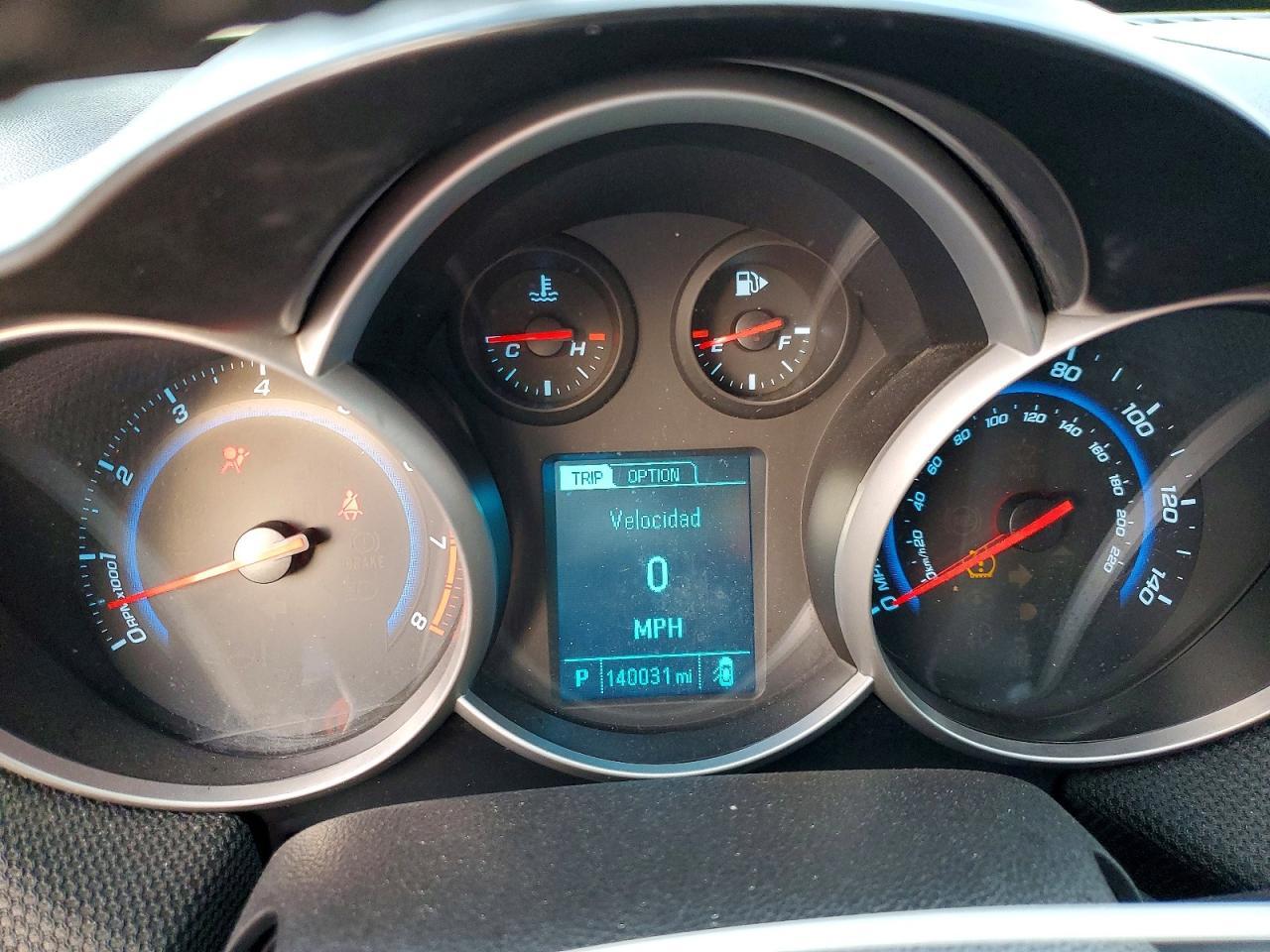 2014 Chevrolet Cruze Lt - zdjęcie 9