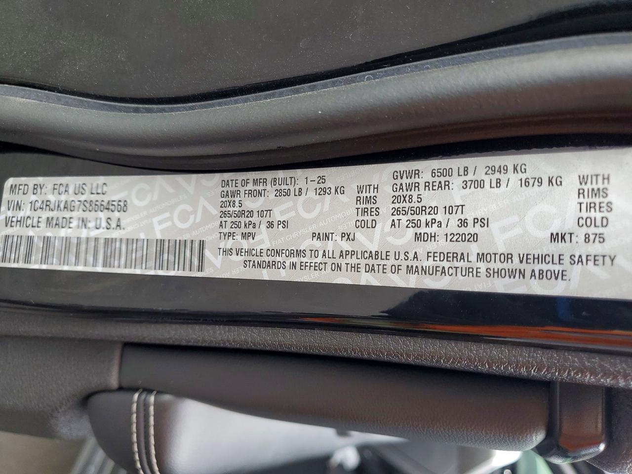 2025 Jeep Grand Cherokee L Laredo - zdjęcie 13