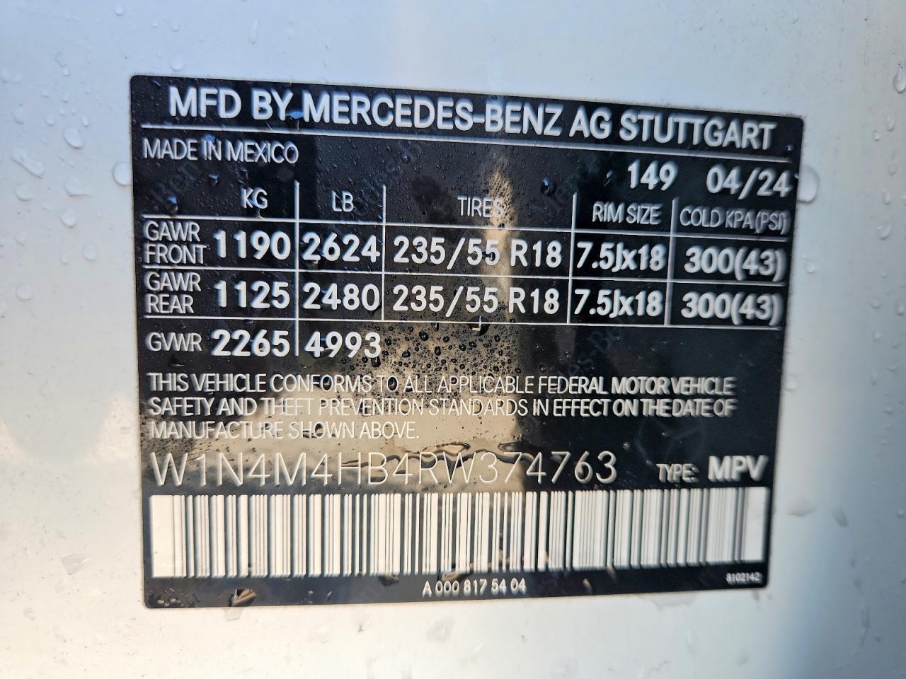 2024 Mercedes-Benz Glb 250 4Matic - zdjęcie 12