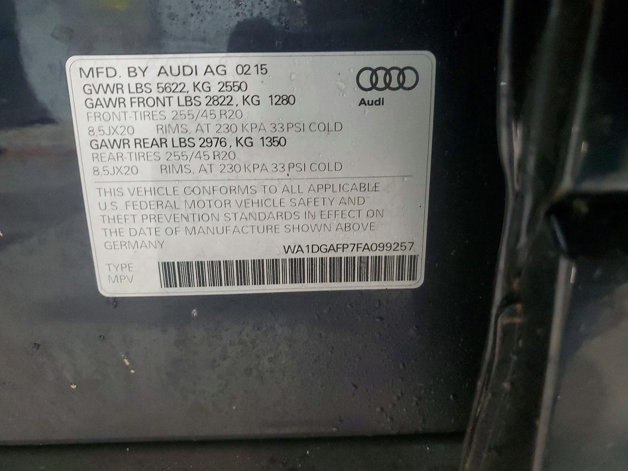 2015 Audi Q5 Premium Plus - zdjęcie 13