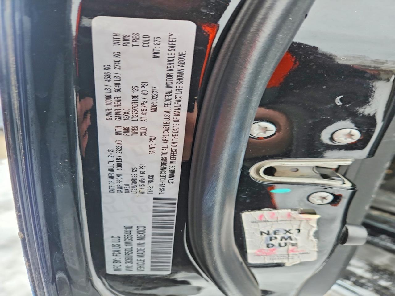 2021 Ram 2500 Big Horn - zdjęcie 12