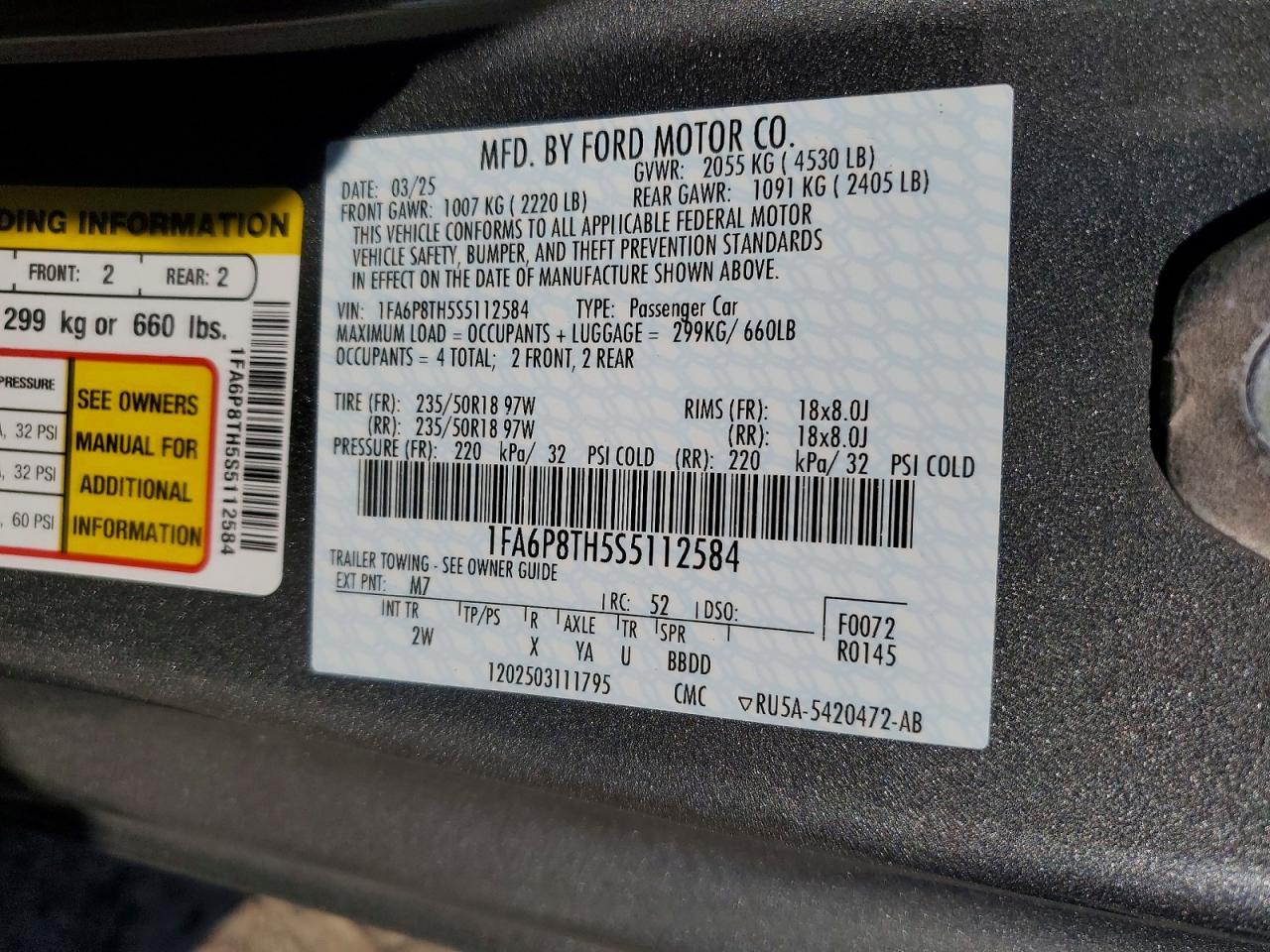 2025 Ford Mustang - zdjęcie 13