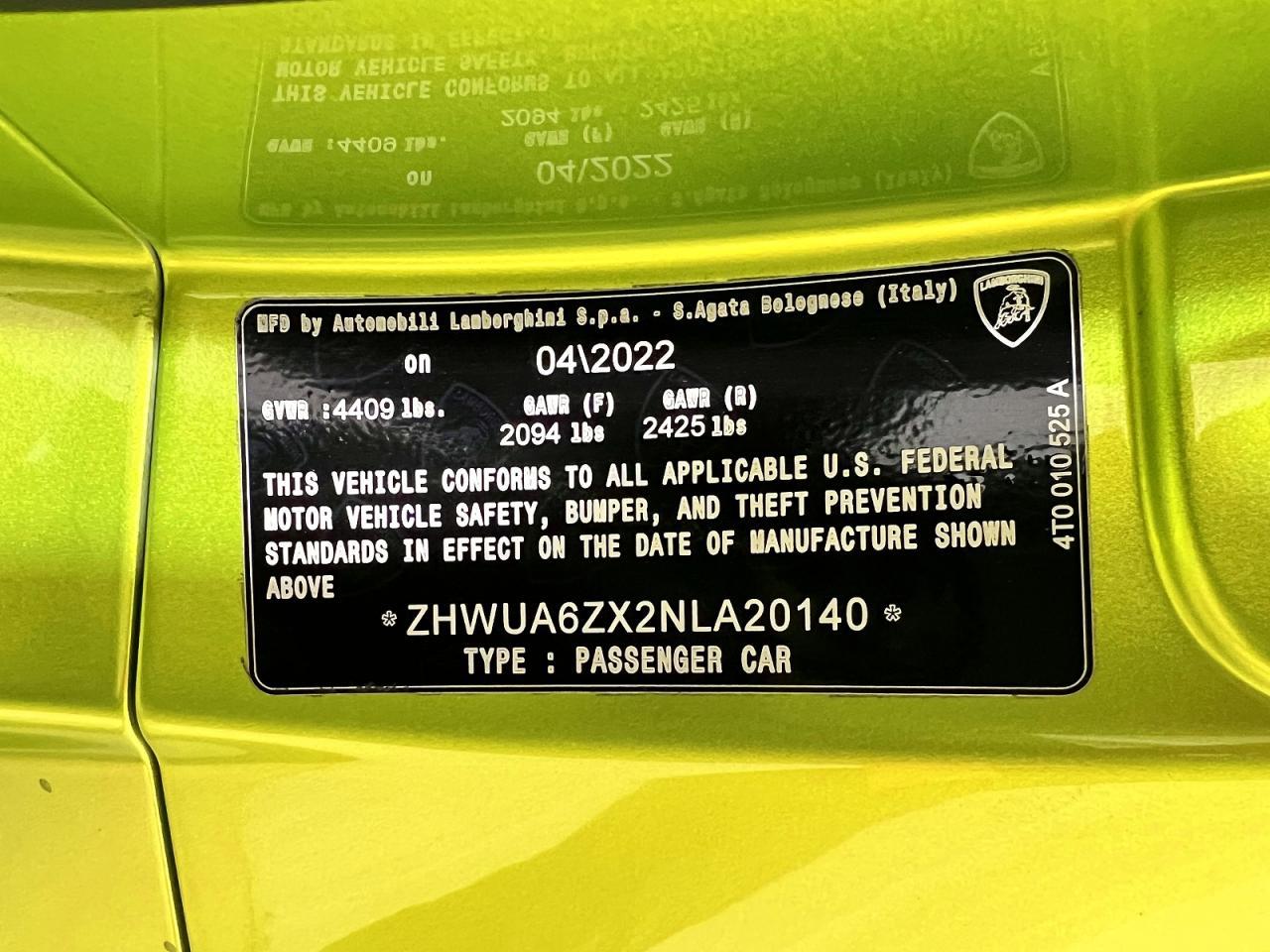 2022 Lamborghini Huracan Sto - zdjęcie 13