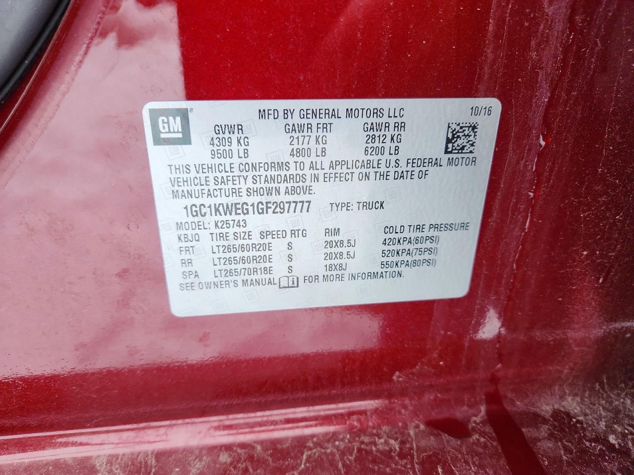 2016 Chevrolet Silverado K2500 Heavy Duty Ltz - zdjęcie 12