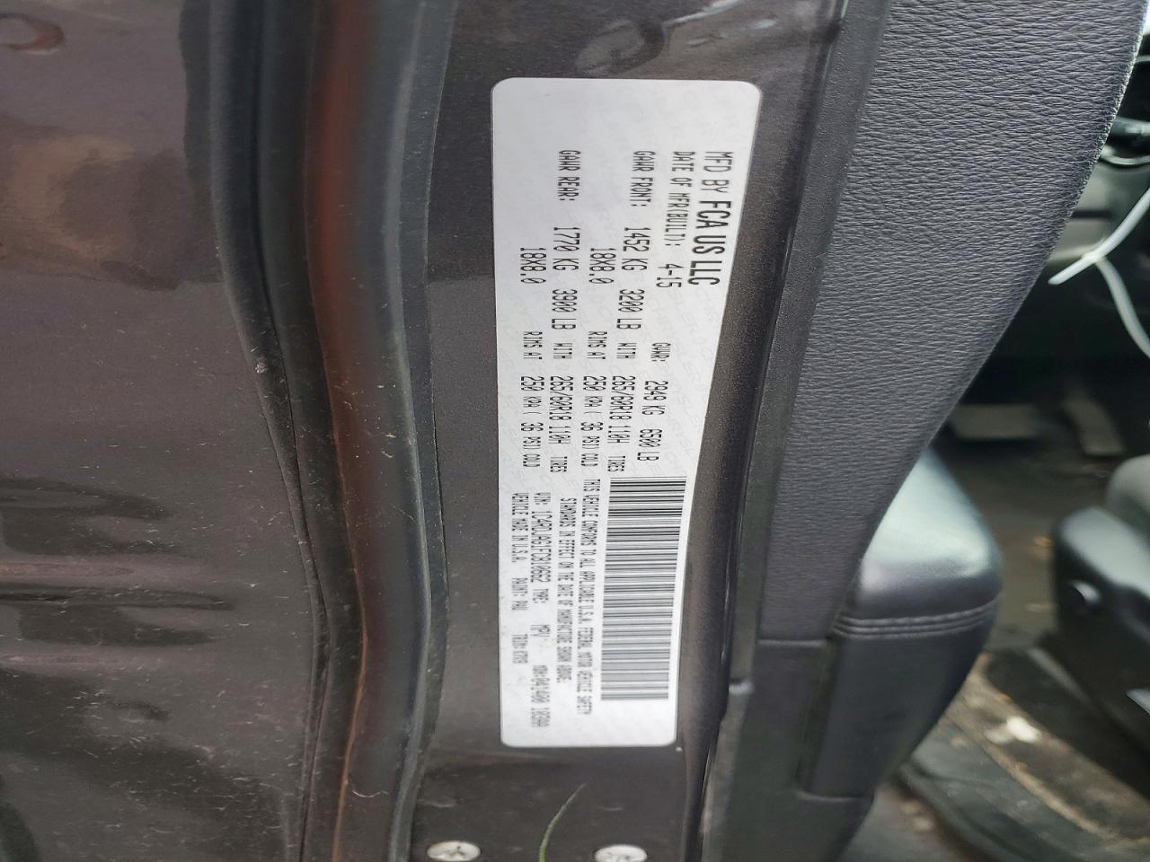 2015 Dodge Durango Sxt - zdjęcie 13