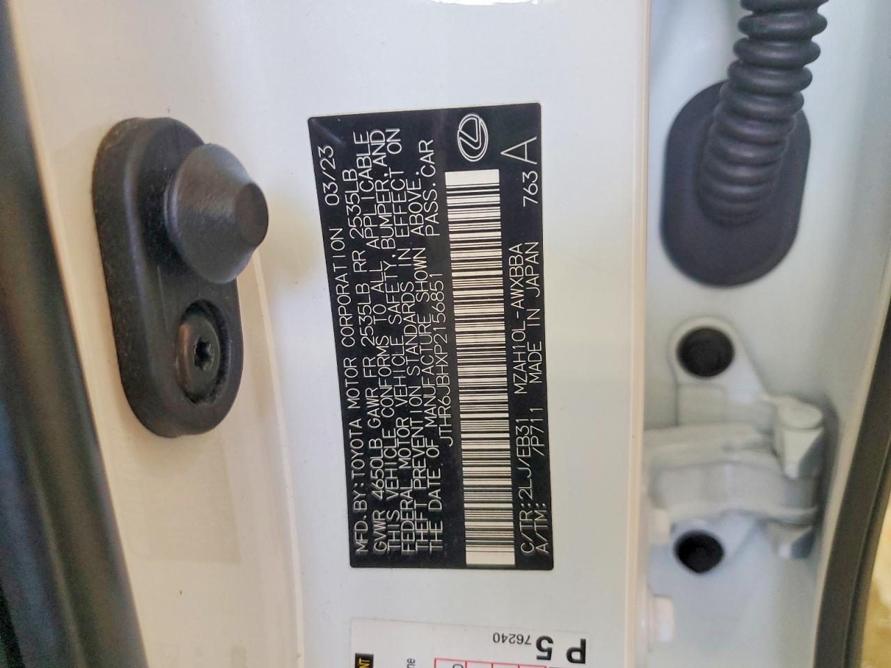 2023 Lexus Ux 250H F Sport Handling - zdjęcie 13