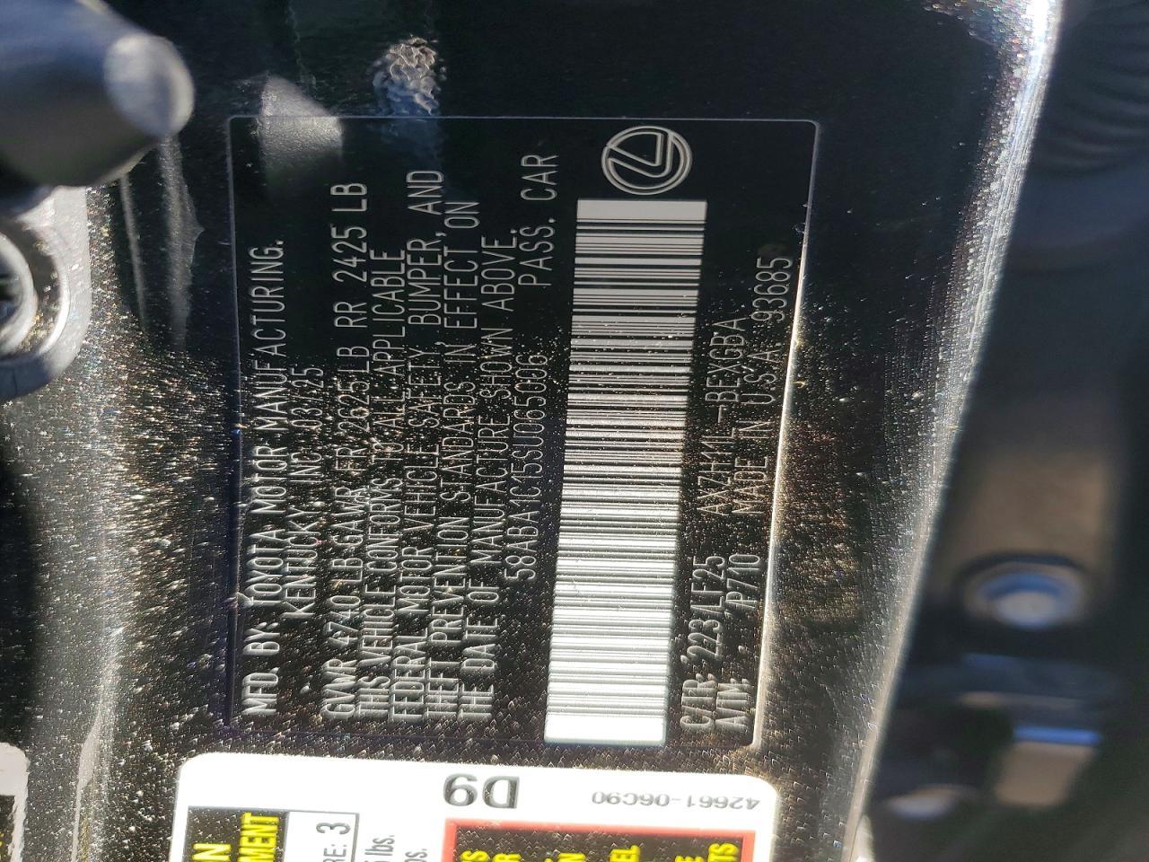 2025 Lexus Es 300H Fsport Hybrid - zdjęcie 12