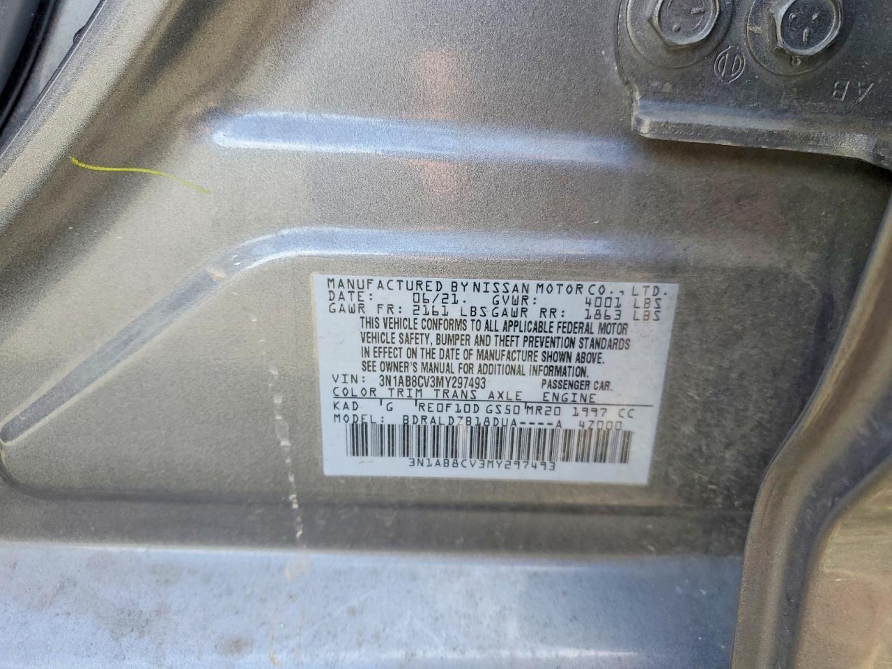 2021 Nissan Sentra Sv - zdjęcie 12