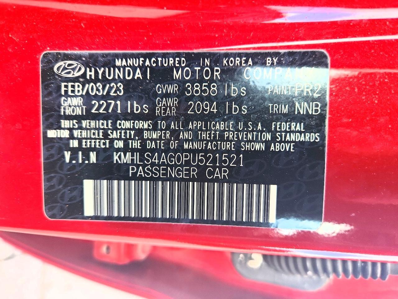 2023 Hyundai Elantra Sel - zdjęcie 13