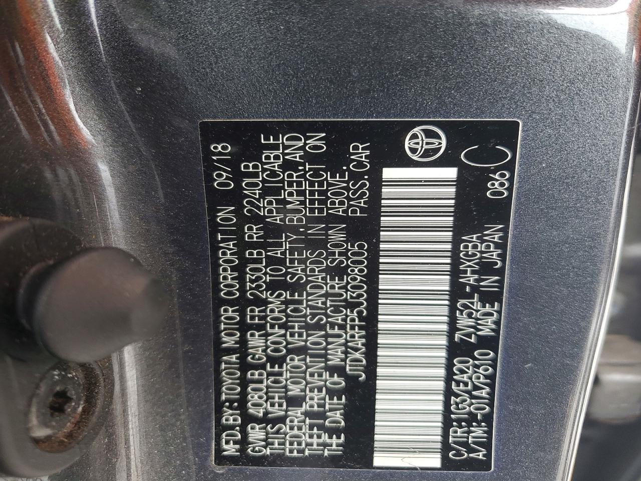 2018 Toyota Prius Prime - zdjęcie 12