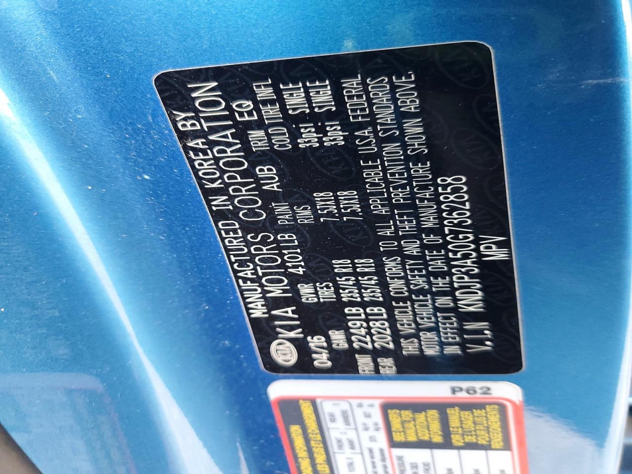 2016 Kia Soul + - zdjęcie 13