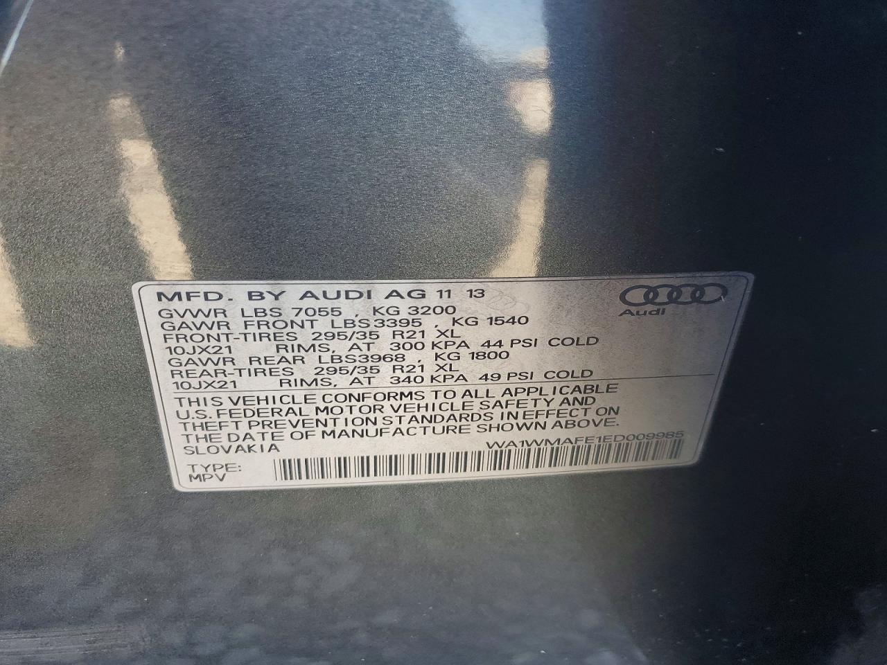 2014 Audi Q7 Prestige - zdjęcie 13