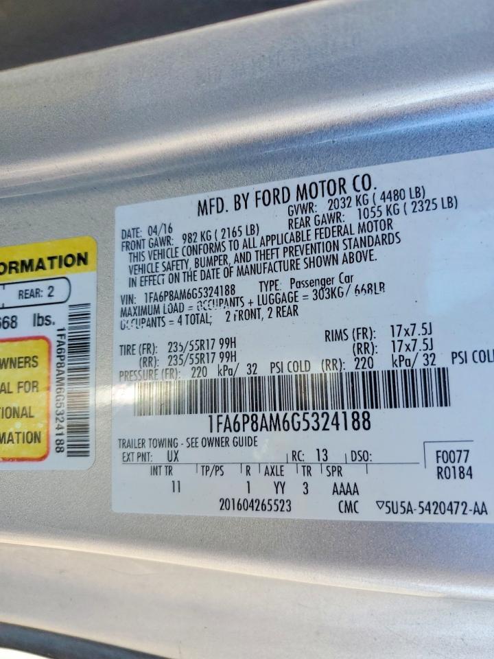 2016 Ford Mustang - zdjęcie 13